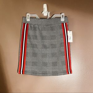Houndstooth Skirt